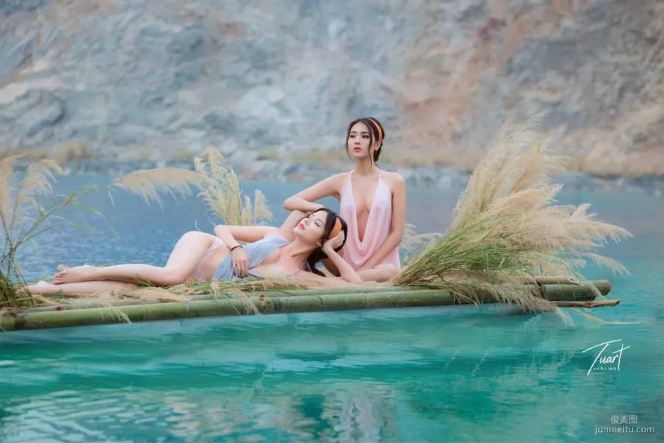 越南美女Thuy Nga Phạm《世外桃源山水仙境》唯美写真集