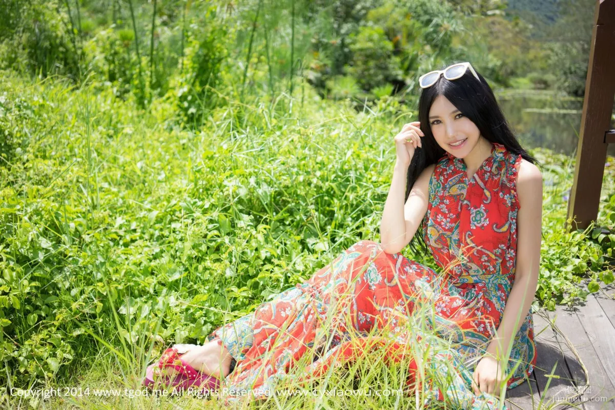 绮里嘉ula 《沙巴旅拍》小清新系列 [TGOD推女神] 写真集