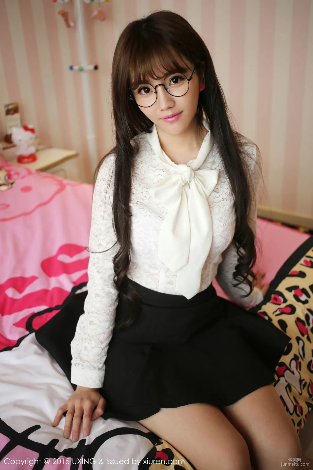艾西Ashley - 极品清新女神写真集 [UXING优星馆] Vol.007
