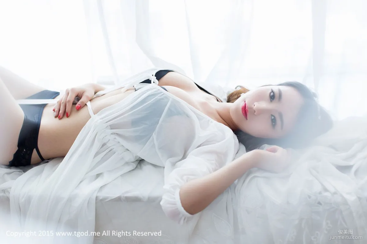 女神邓雪Sweet《蕾丝的诱惑》日系写真集 [TGOD推女神]