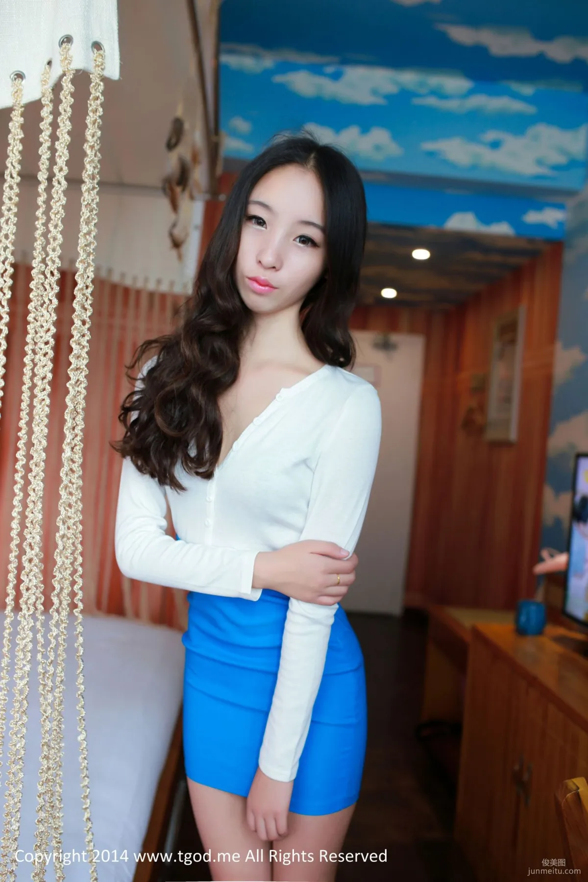 萌女神梓萱Crystal私房写真第一套 [TGOD推女神]