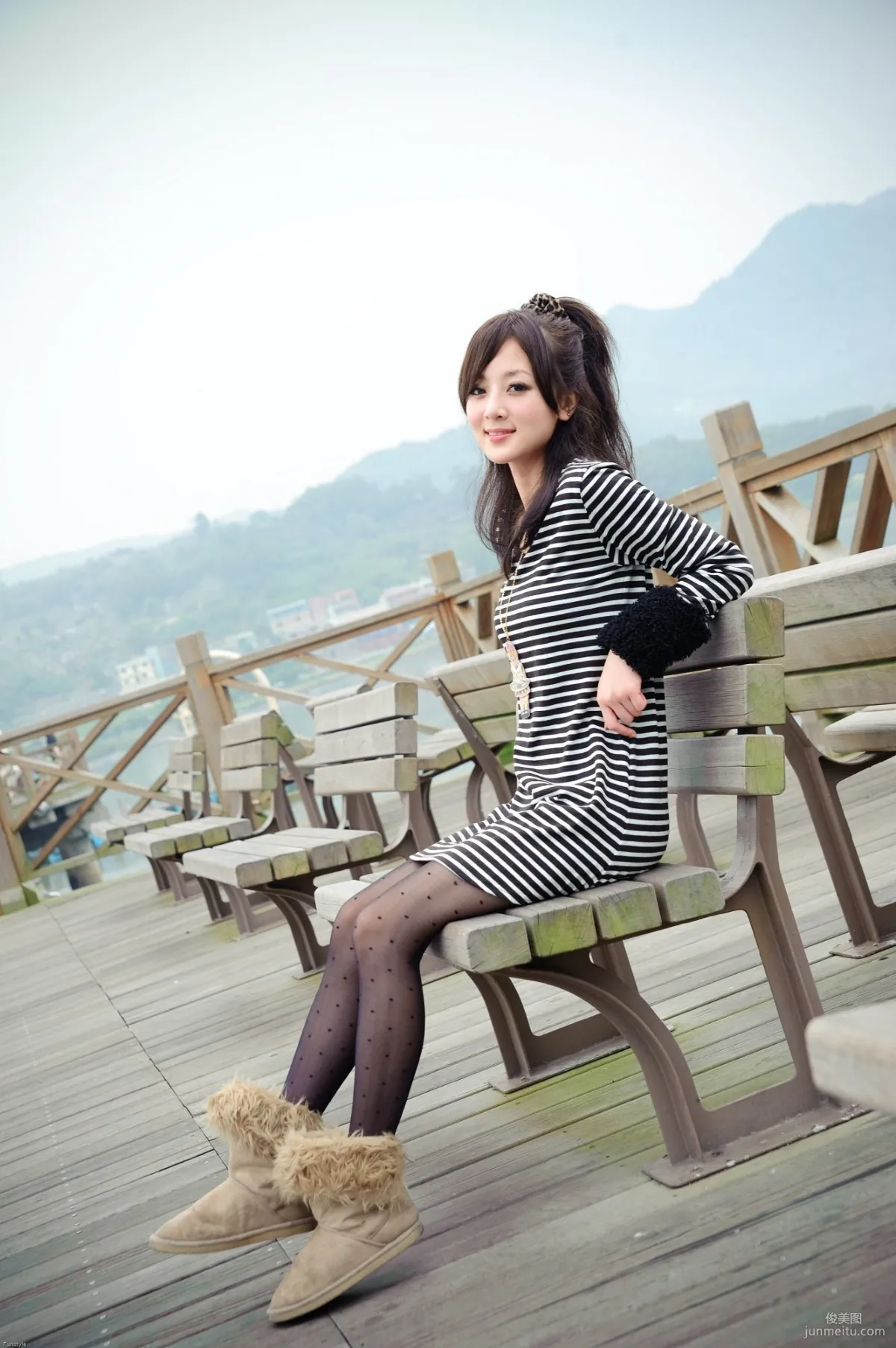 果子MM/张凯洁《關渡曲外拍》写真集