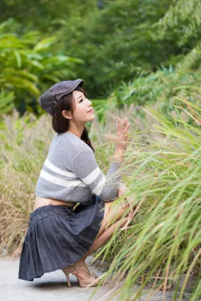 台湾女神夏晴/腿模MISO《秋之风》写真集