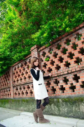果子Mikako《淡水小白宮+滬尾炮台》外拍 写真集