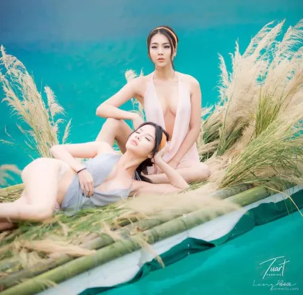 越南美女Thuy Nga Phạm《世外桃源山水仙境》唯美写真集