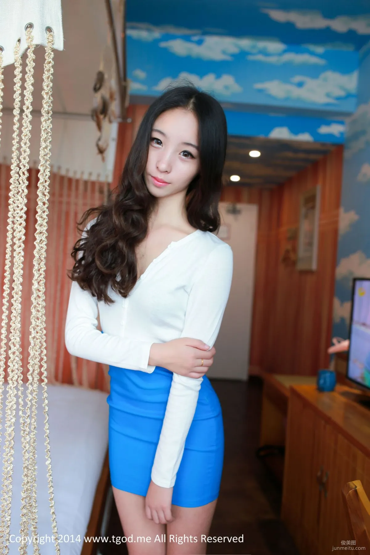 萌女神梓萱Crystal私房写真第一套 [TGOD推女神]