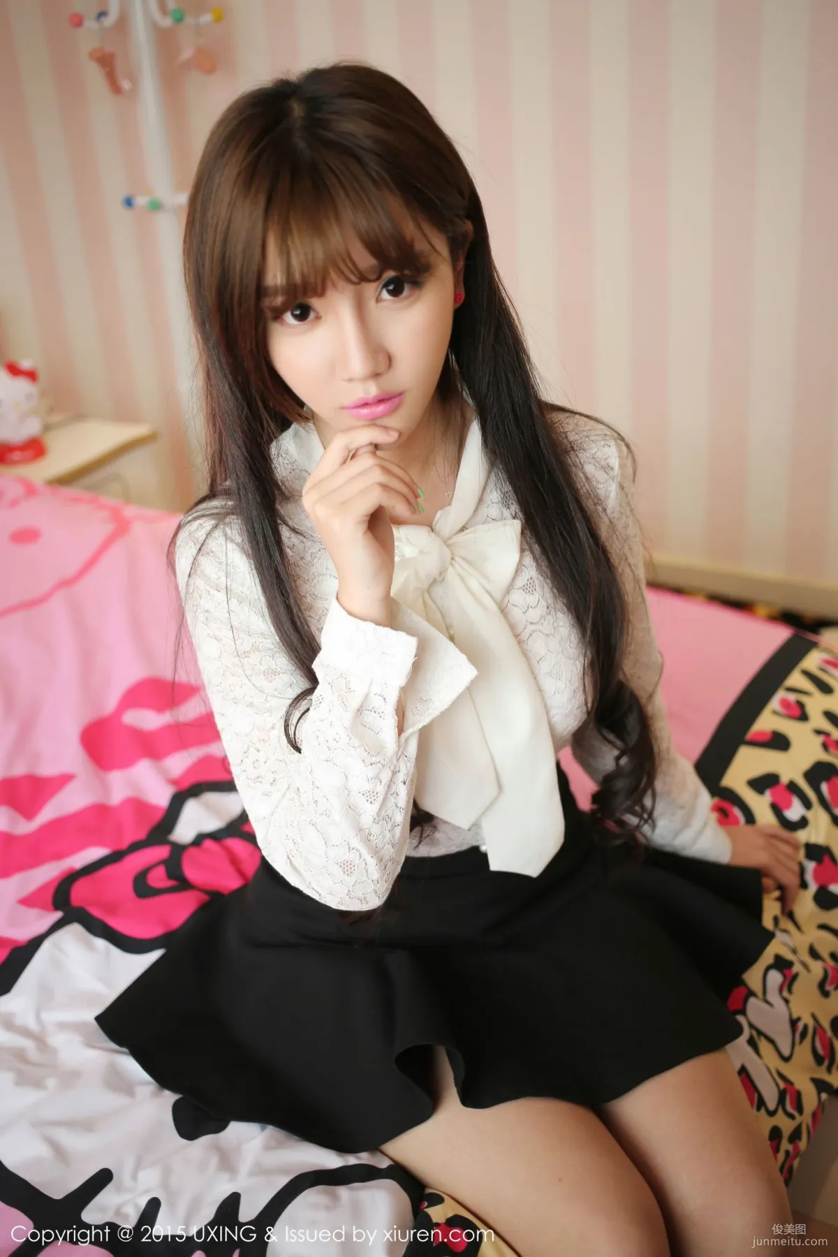 艾西Ashley - 极品清新女神写真集 [UXING优星馆] Vol.007