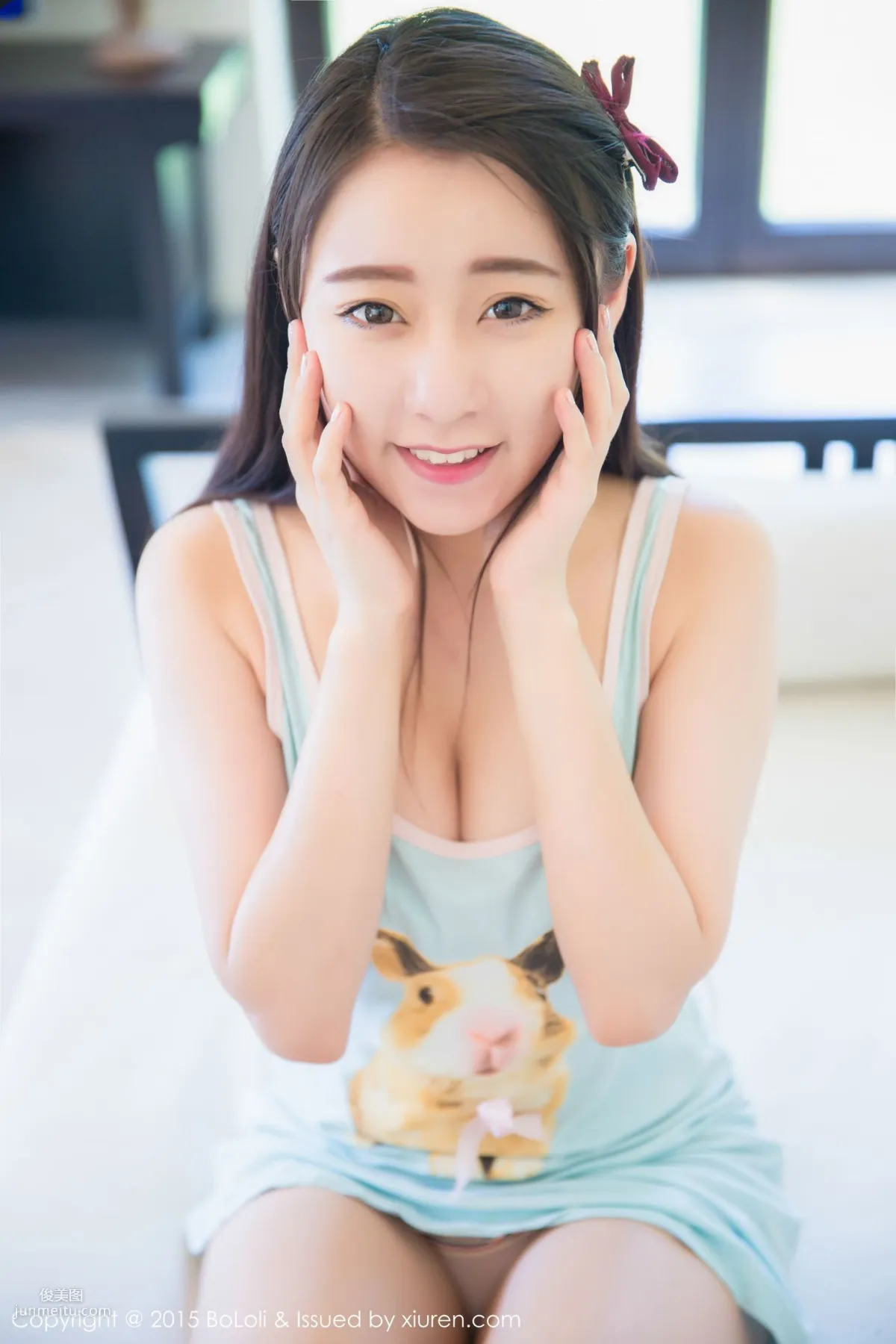 朵比dobby《三亚旅拍性感内衣+黑丝系列》 [BoLoli波萝社] Vol.019 写真集