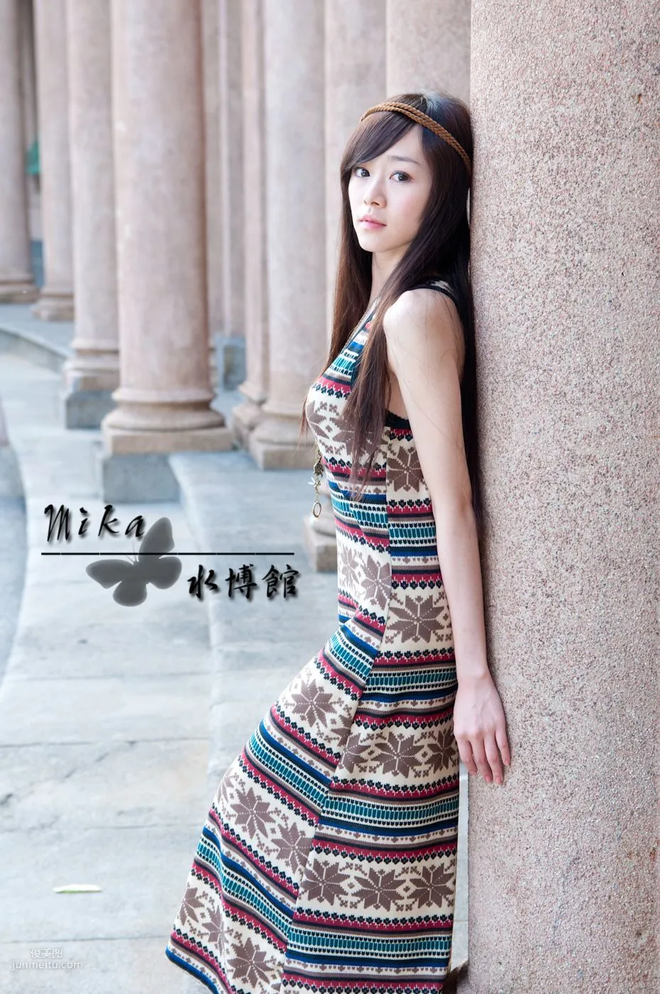 台湾清纯正妹Mika《水博管街拍》写真集