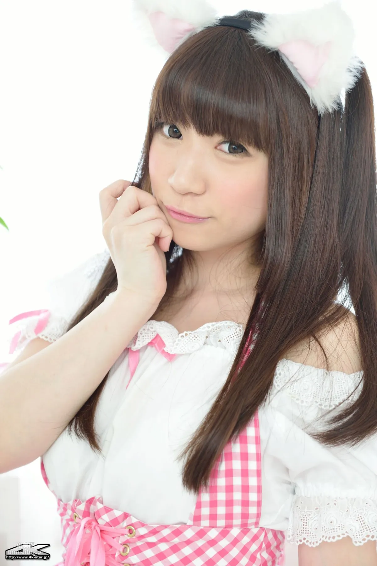 [4K-STAR] NO.00290 月城右紗 Maid Costume 猫耳少女 写真集