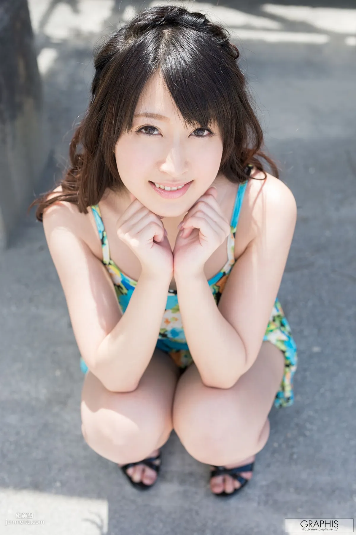 美里有纱《Blue & Green》 [Graphis] Gals 写真集