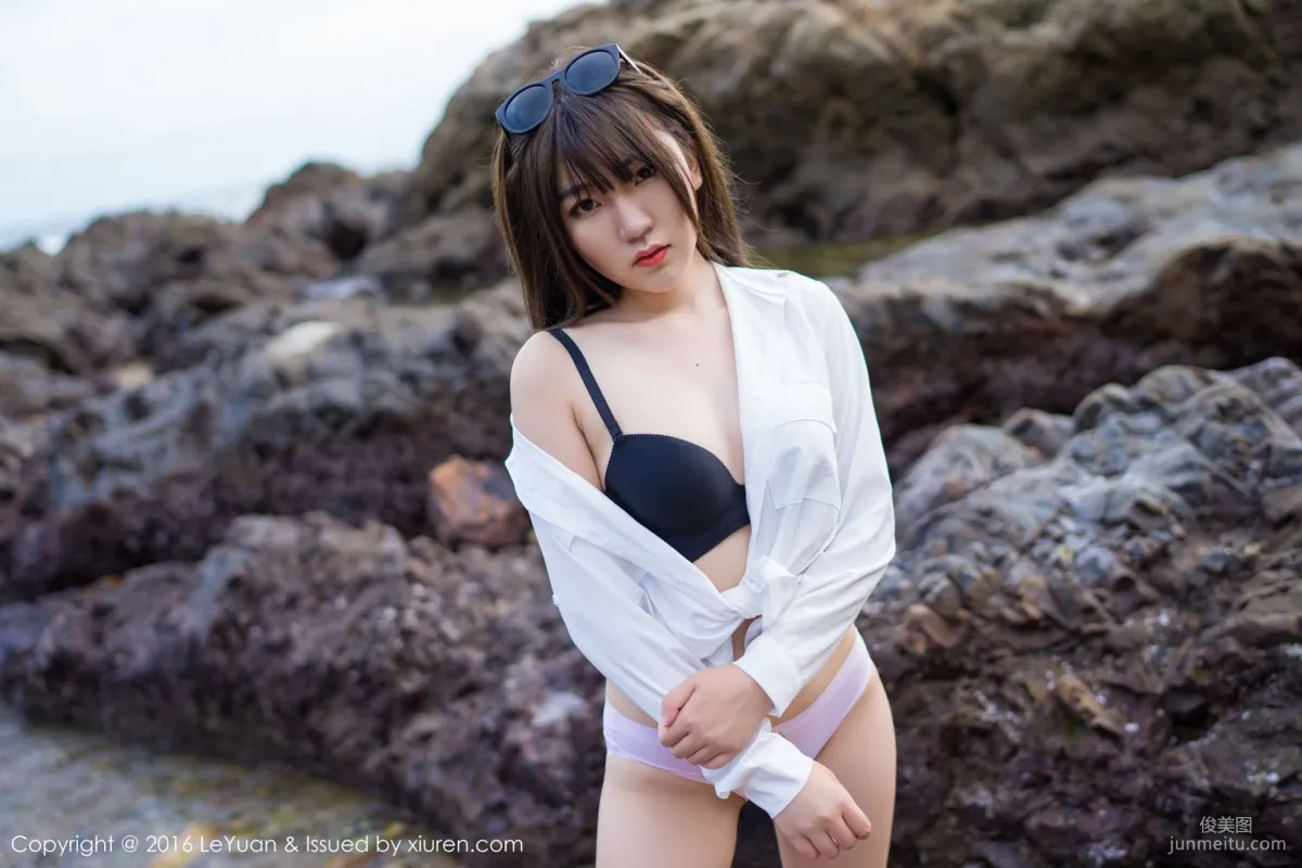 冷不丁《比基尼+白衬衫诱惑》 [星乐园LeYuan] Vol.012 写真集