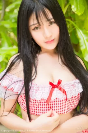 八宝icey《马尔代夫旅拍》清新女仆+猫耳比基尼 [BoLoli波萝社] Vol.047 写真集
