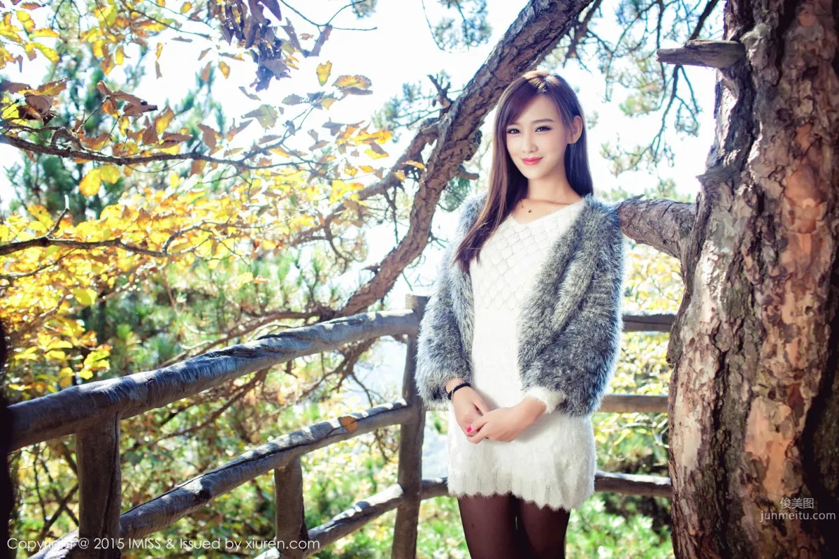 李玉洁Daisy《武汉大别山薄刀峰旅拍》 [爱蜜社IMiss] Vol.040 写真集