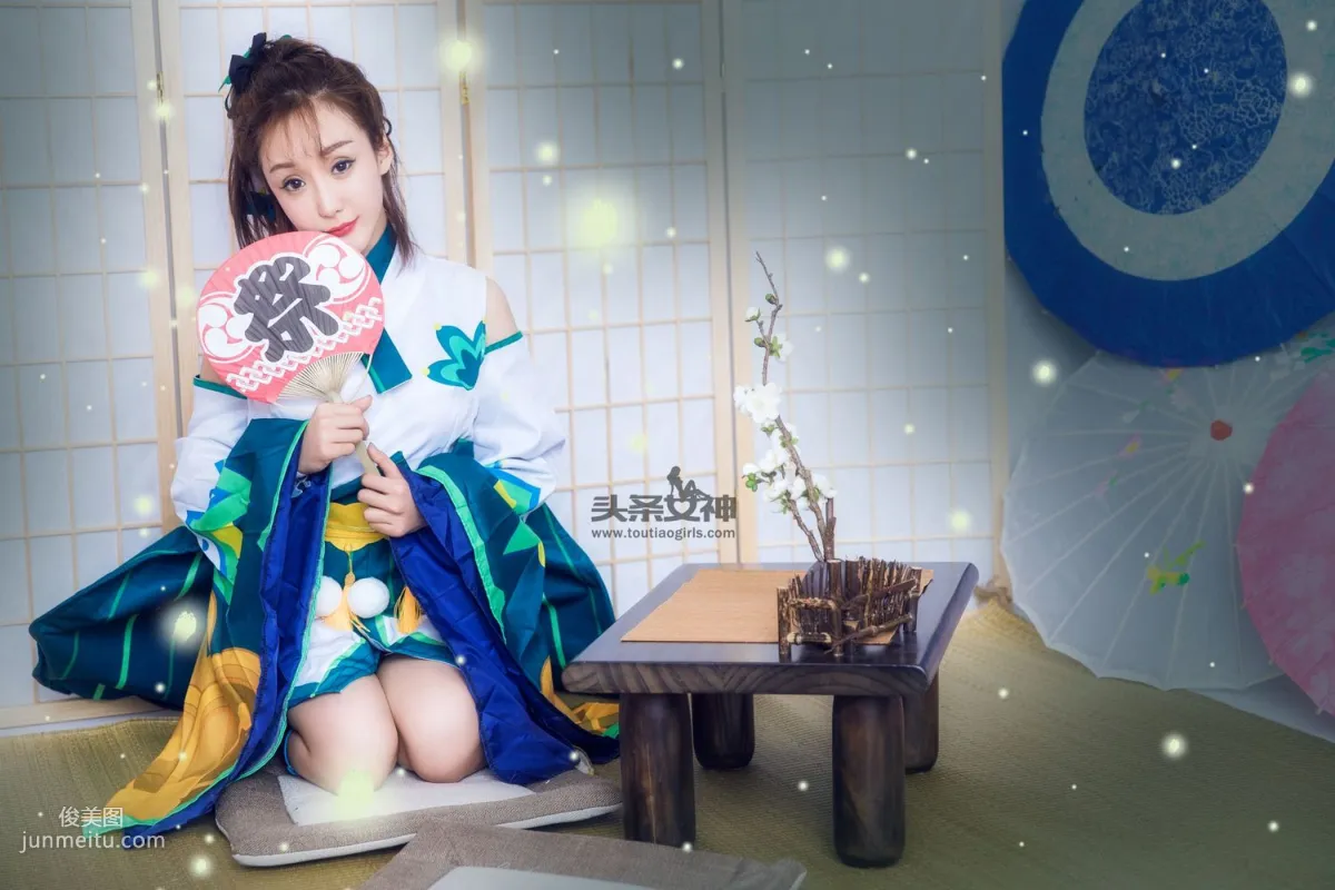 米粒儿/顾籼《御魂莹草COS》 [头条女神] 写真集