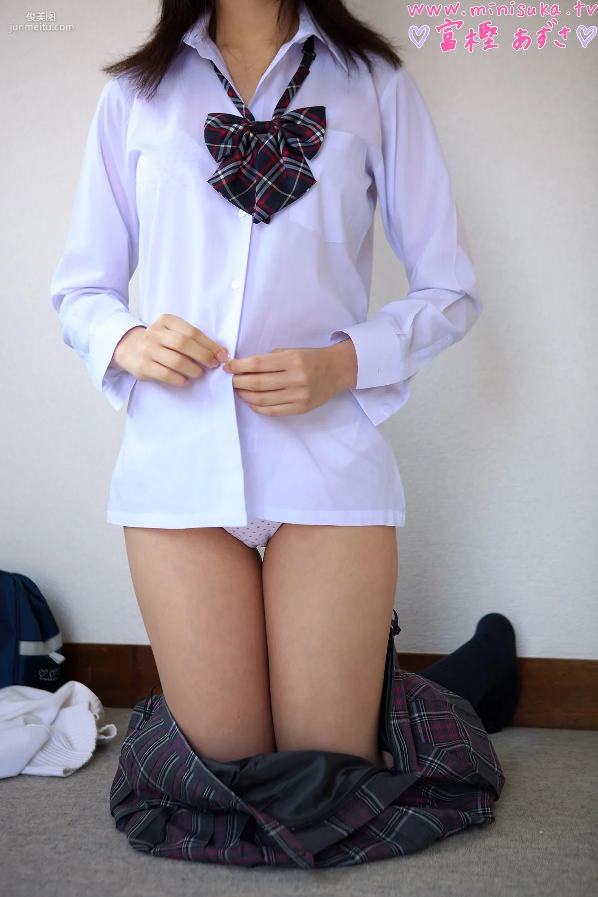 富樫あずさ/富樫梓 Azusa Togashi 第一部 [Minisuka.tv] 现役女子高生 写真集