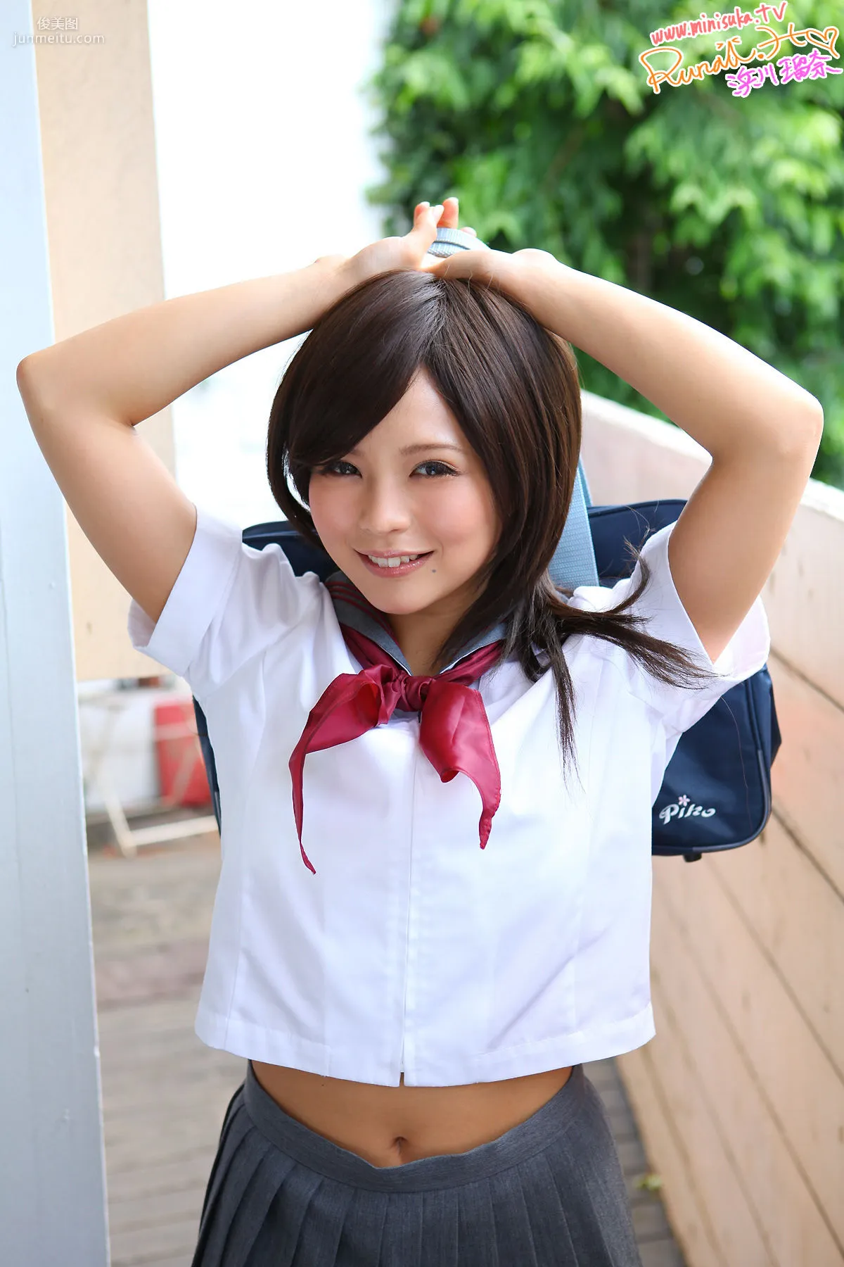 浜川瑠奈 Runa Hamakawa 第七部 [Minisuka.tv] Dream Gallery 写真集