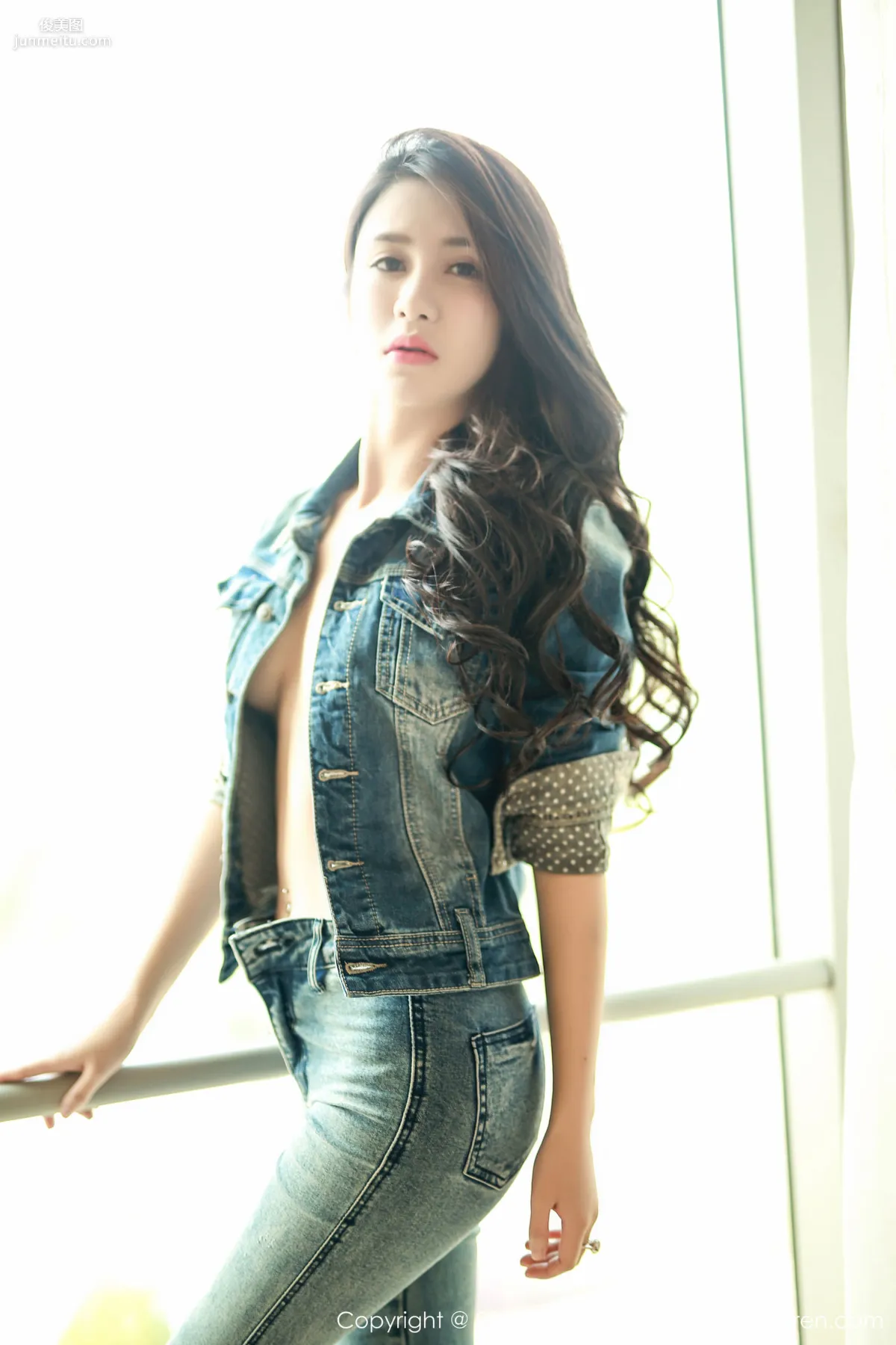 李李七七喜喜《牛仔的诱惑》 [模特联盟MTMENG] VOL.001 写真集