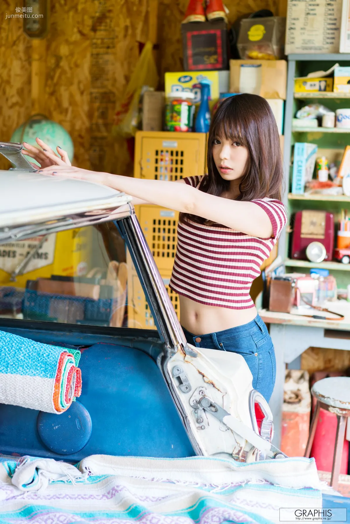 Kaname Ootori 凰かなめ/凤香奈芽 [Graphis] First Gravure 初脫ぎ娘 写真集