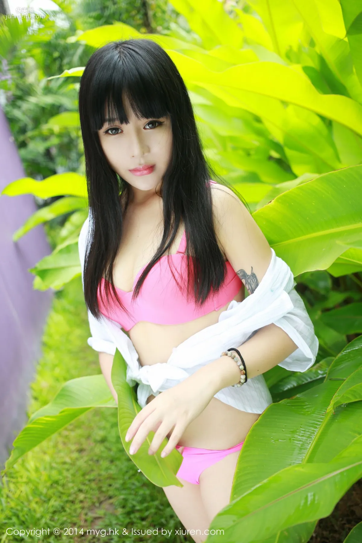 八宝icey《外拍内衣+湿身》 [美媛馆MyGirl] Vol.022 写真集