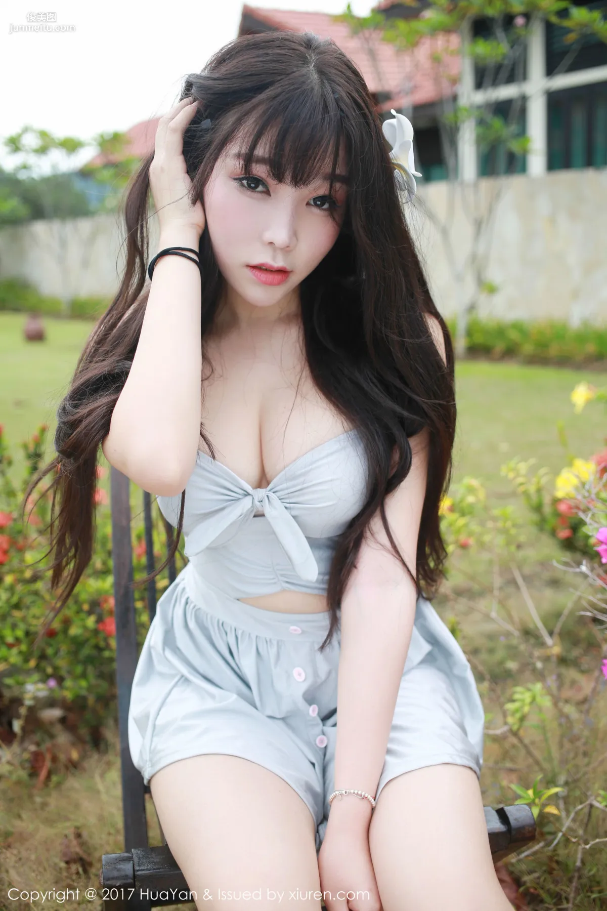 芝芝Booty《小清新的性感》 [花の颜HuaYan] VOL.038 写真集