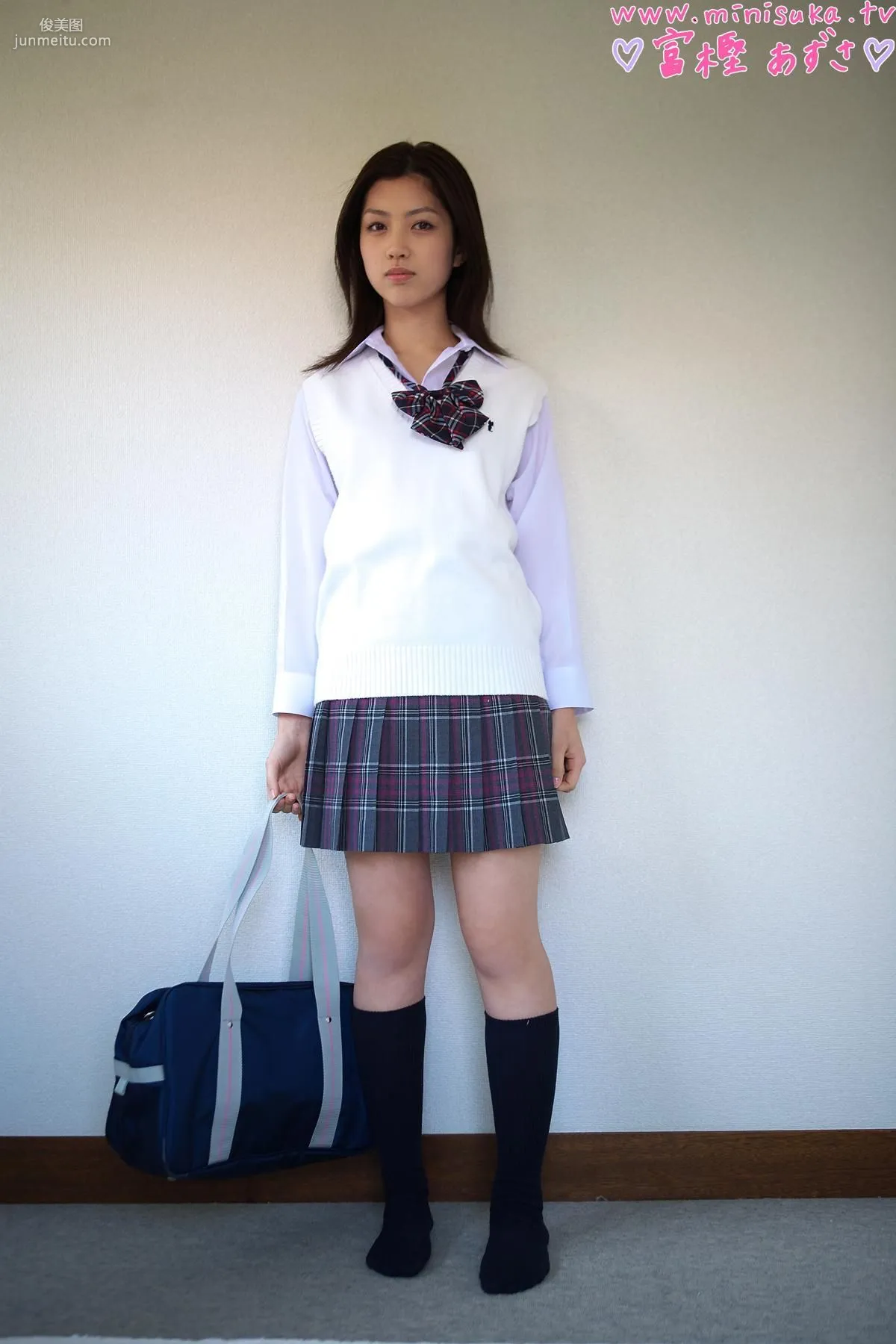 富樫あずさ/富樫梓 Azusa Togashi 第一部 [Minisuka.tv] 现役女子高生 写真集