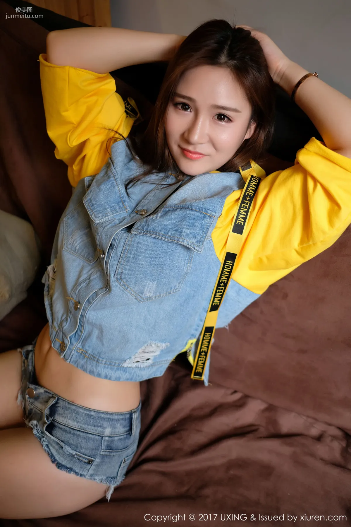 羊羊Suger《牛仔装少女》 [优星馆UXING] VOL.057 写真集