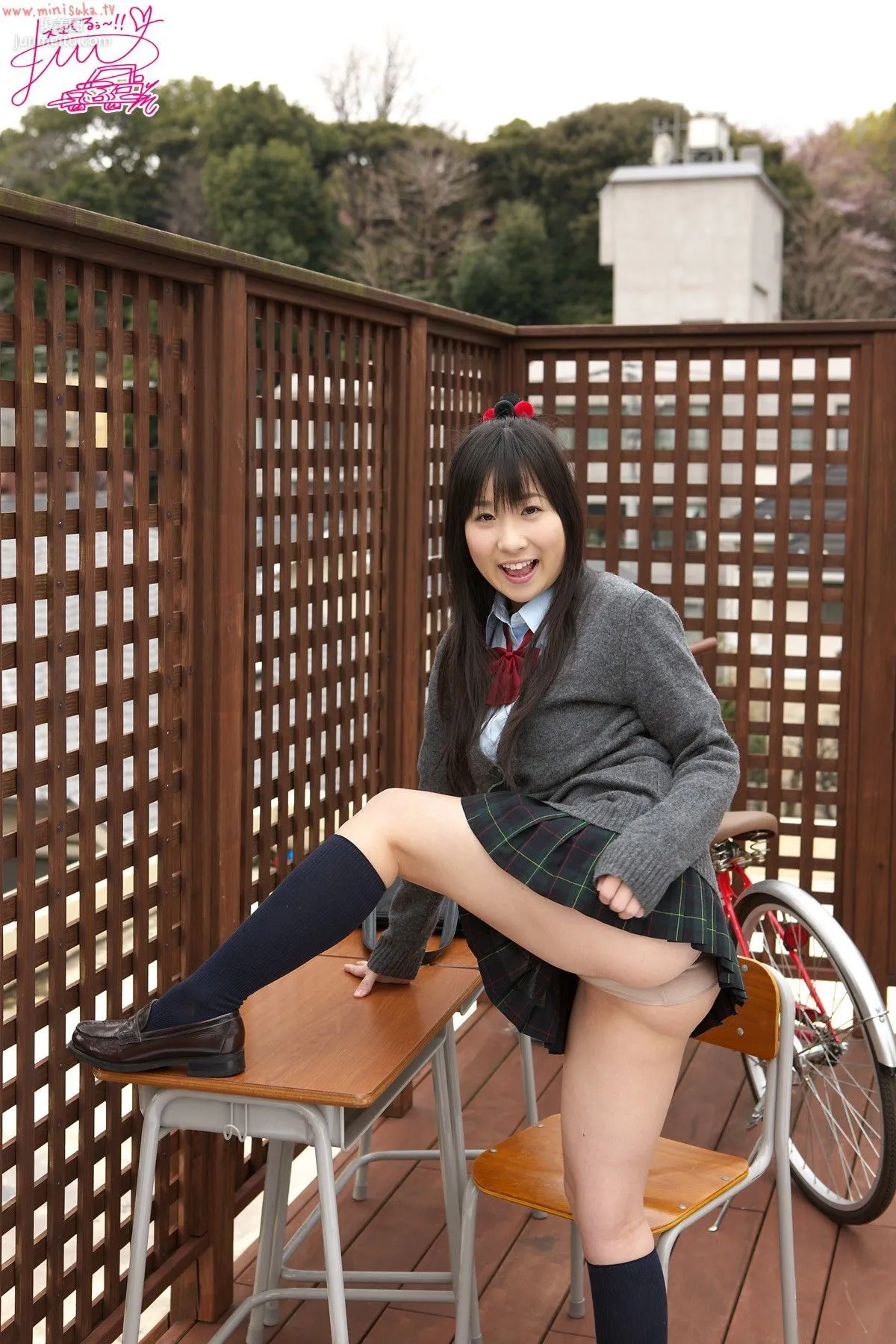桐山瑠衣 Rui Kiriyama 第一部 [Minisuka.tv] 现役女子高生 写真集