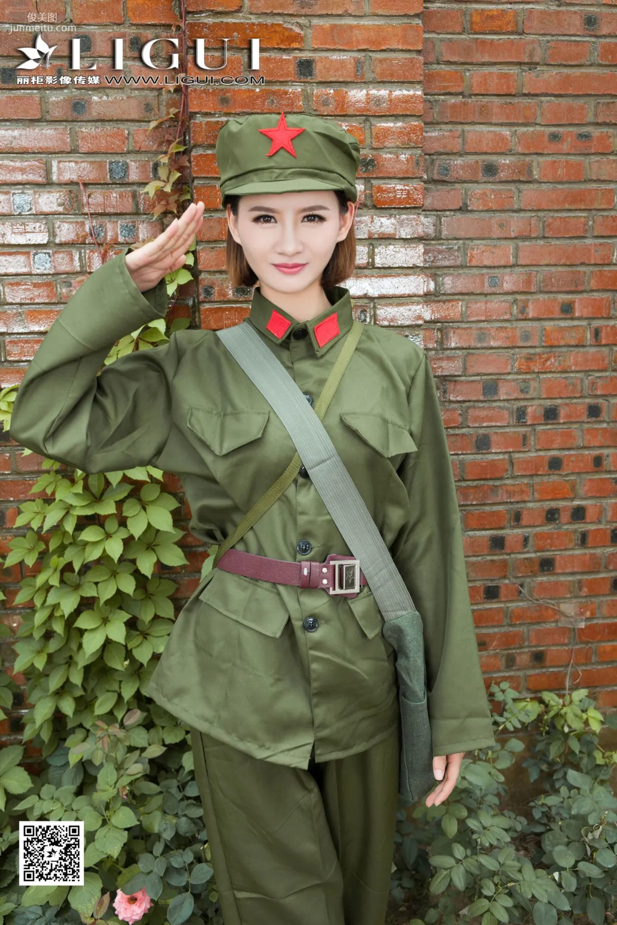 AMY《民国女兵》 [丽柜] 写真集