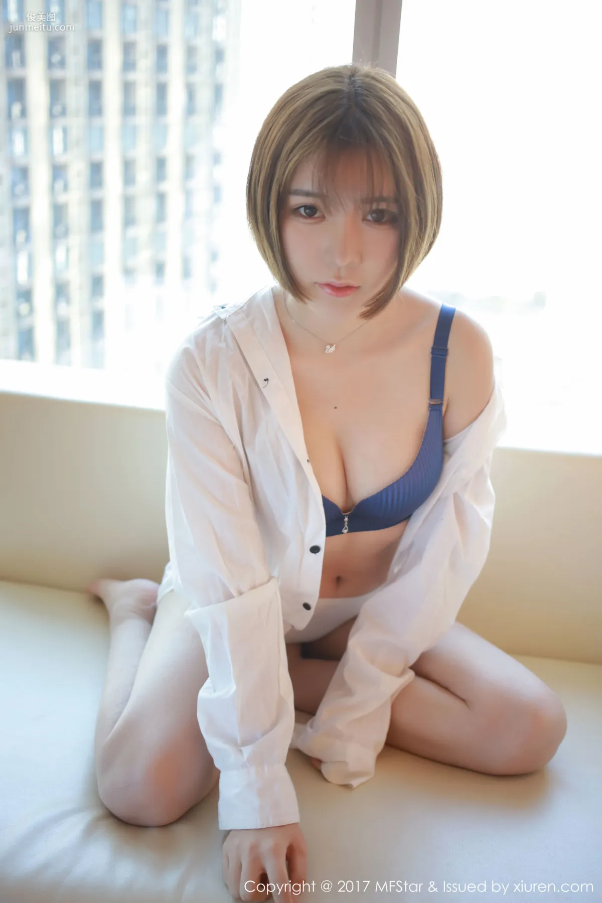冷不丁《性感衬衫与蕾丝诱惑》 [模范学院MFStar] Vol.089 写真集