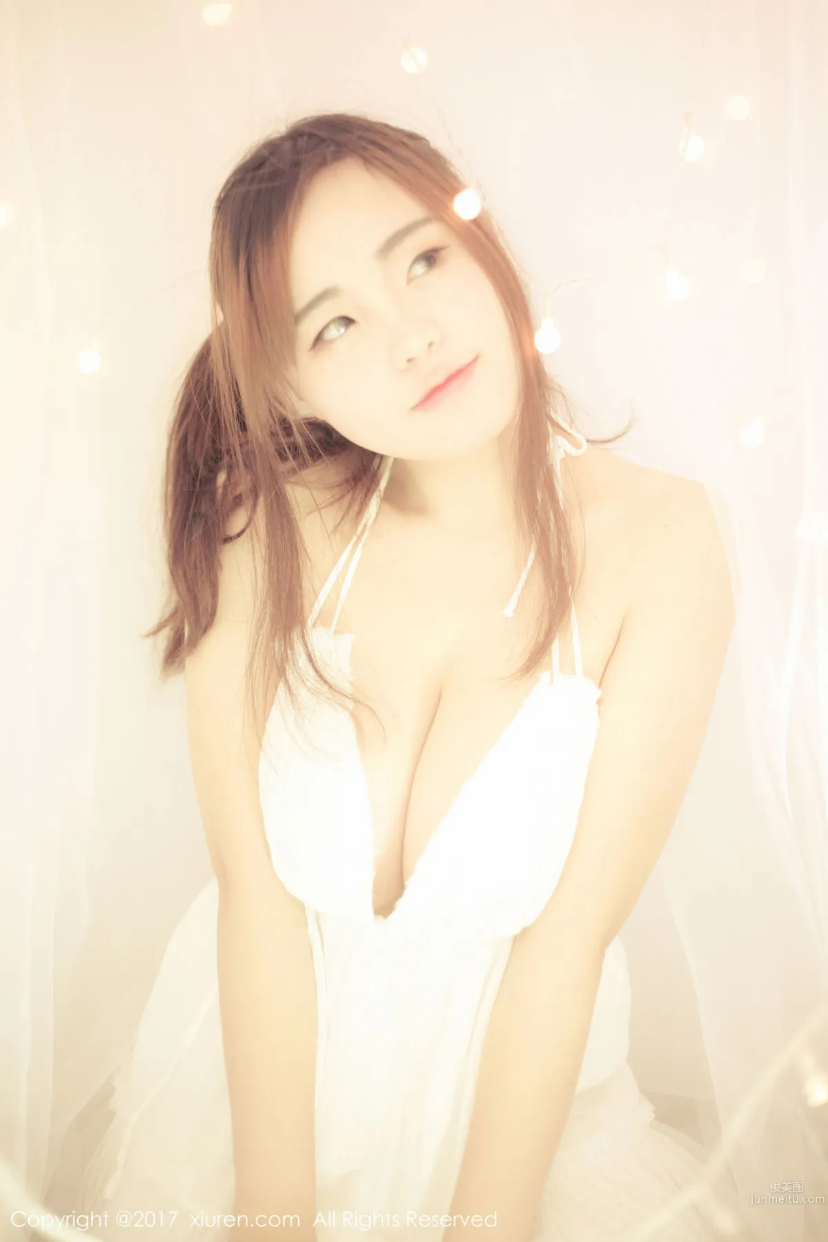 米爱Demon《童颜巨乳的梦幻少女诱惑私房》 [秀人网XIUREN] No.744 写真集