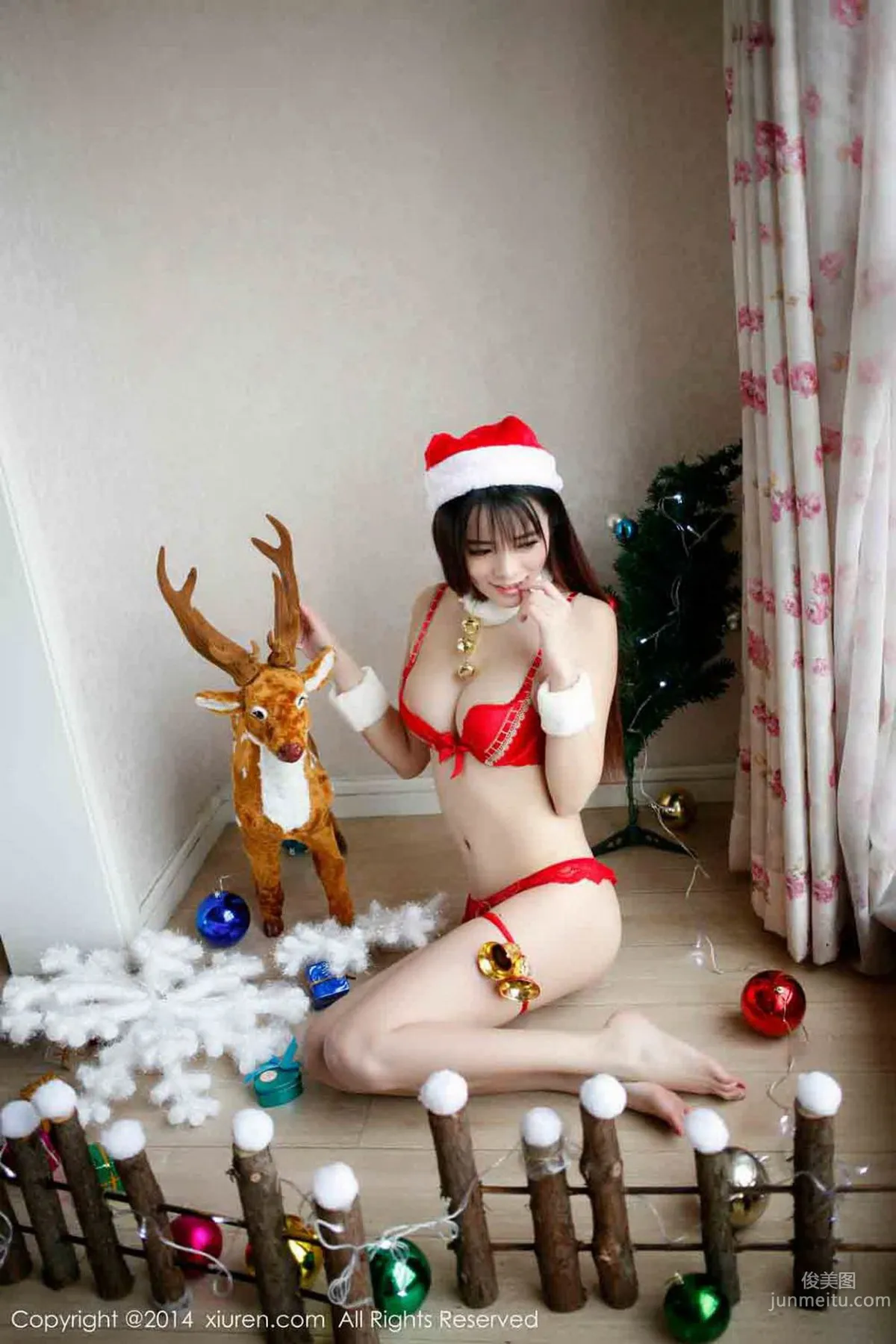 孔一红《圣诞主题系列》 [秀人网XiuRen] No.259 写真集