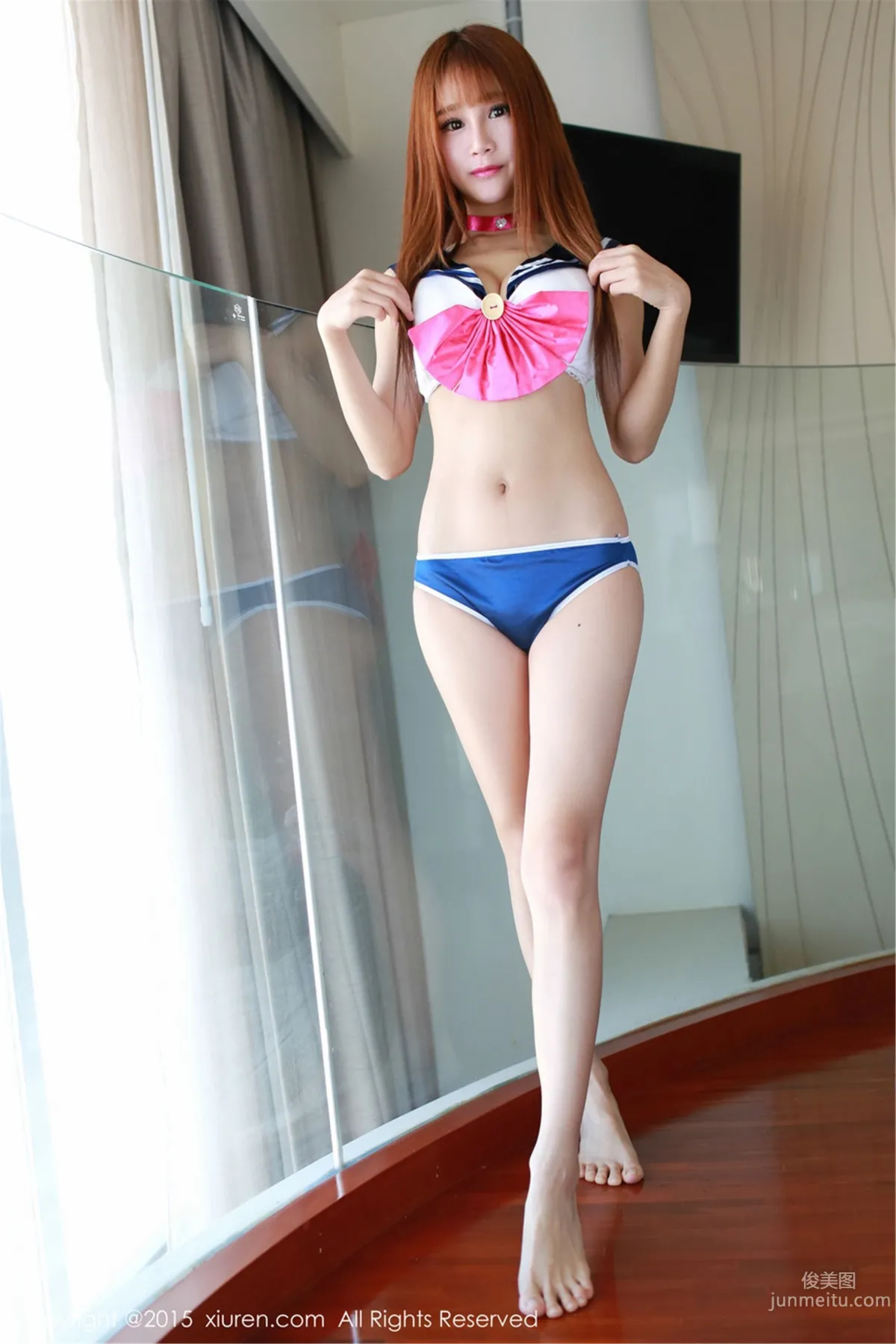 子纯儿Annie《性感制服MM》 [秀人网XiuRen] No.279 写真集