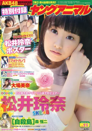 松井玲奈 大場美奈 [Young Animal] 2013年No.11 写真杂志