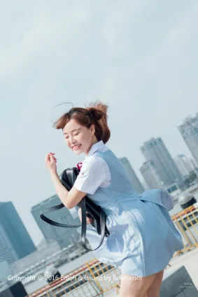 制服女神柳侑绮《青涩的回忆》 [Bololi波萝社] BOL.006 写真集