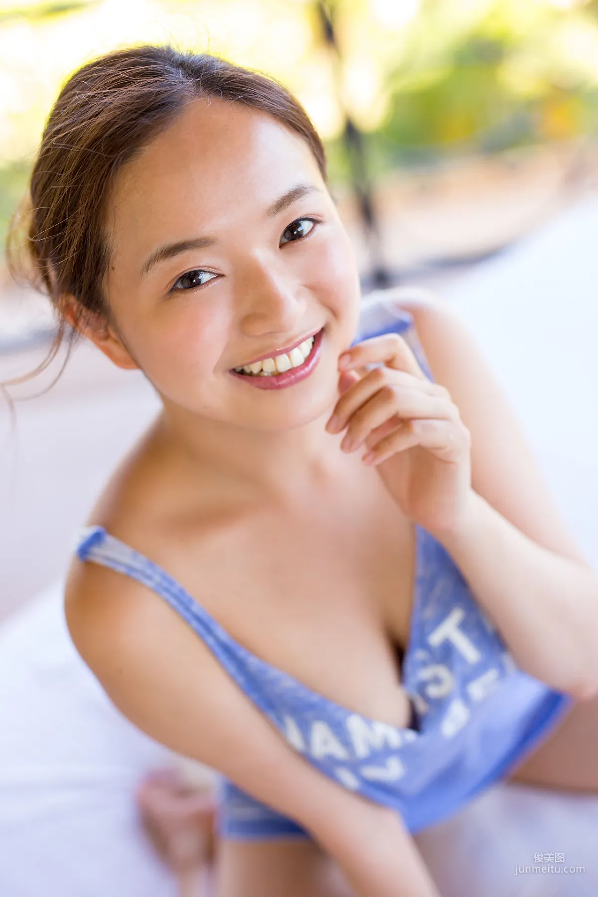 山中真由美《背心诱惑+高叉制服》 [Minisuka.tv] 写真集
