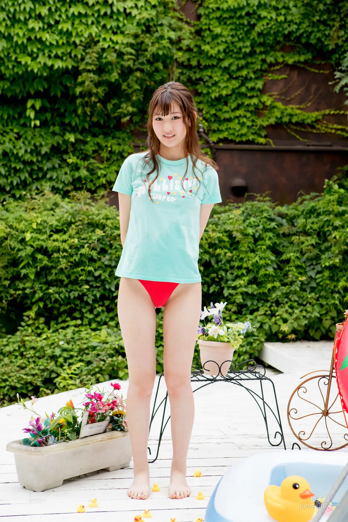 近藤あさみ《T恤+比基尼湿身》 [Minisuka.tv] 写真集