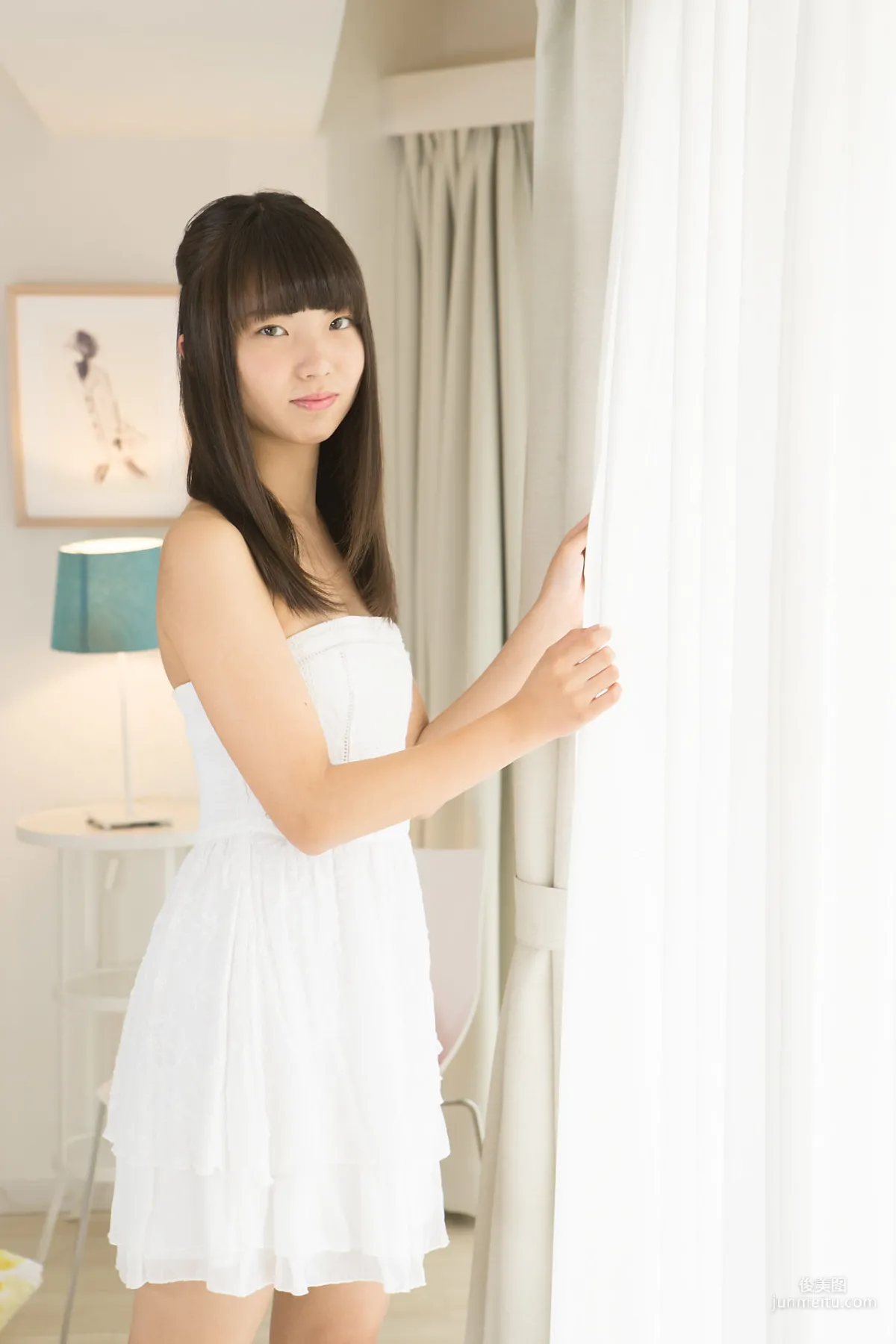 Kazane Nagatomo 永友風音《白色连衣裙》 [Minisuka.tv] 写真集