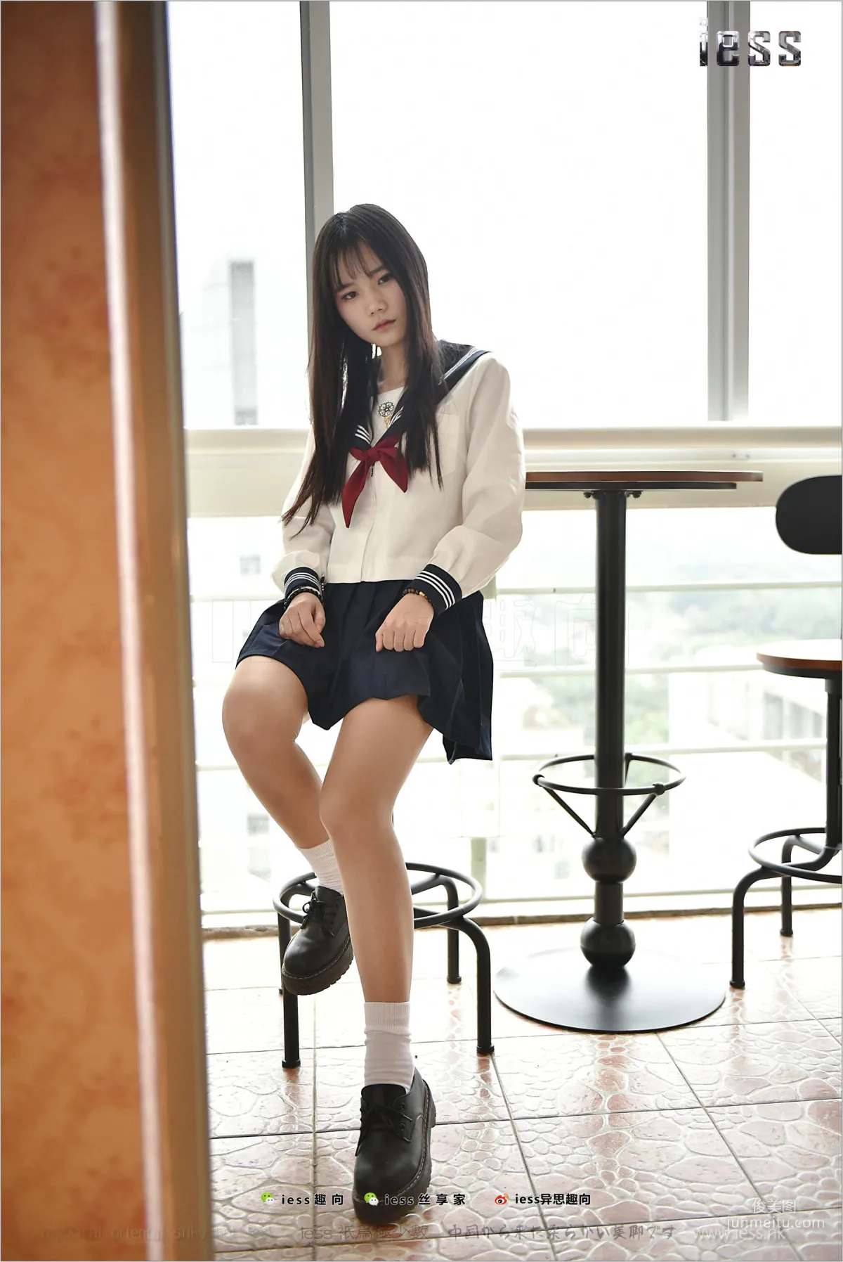 丝足便当148 琪琪 《棉袜JK》[IESS异思趣向] 写真集