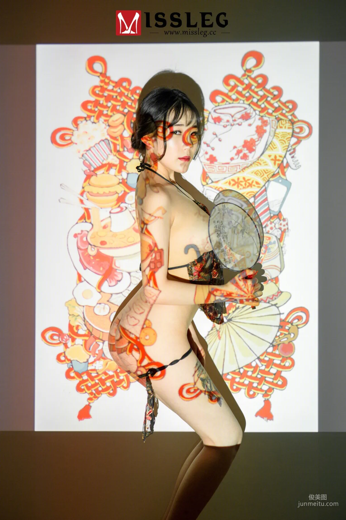 团团《春节特刊》 [蜜丝MISSLEG] F002 写真集