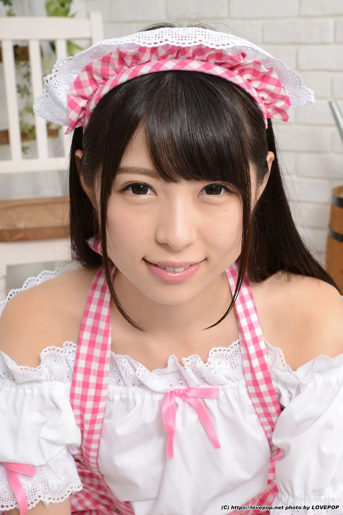 あおいれな Rena Aoi 粉色女仆 Maid Set01 [LovePop] 写真集