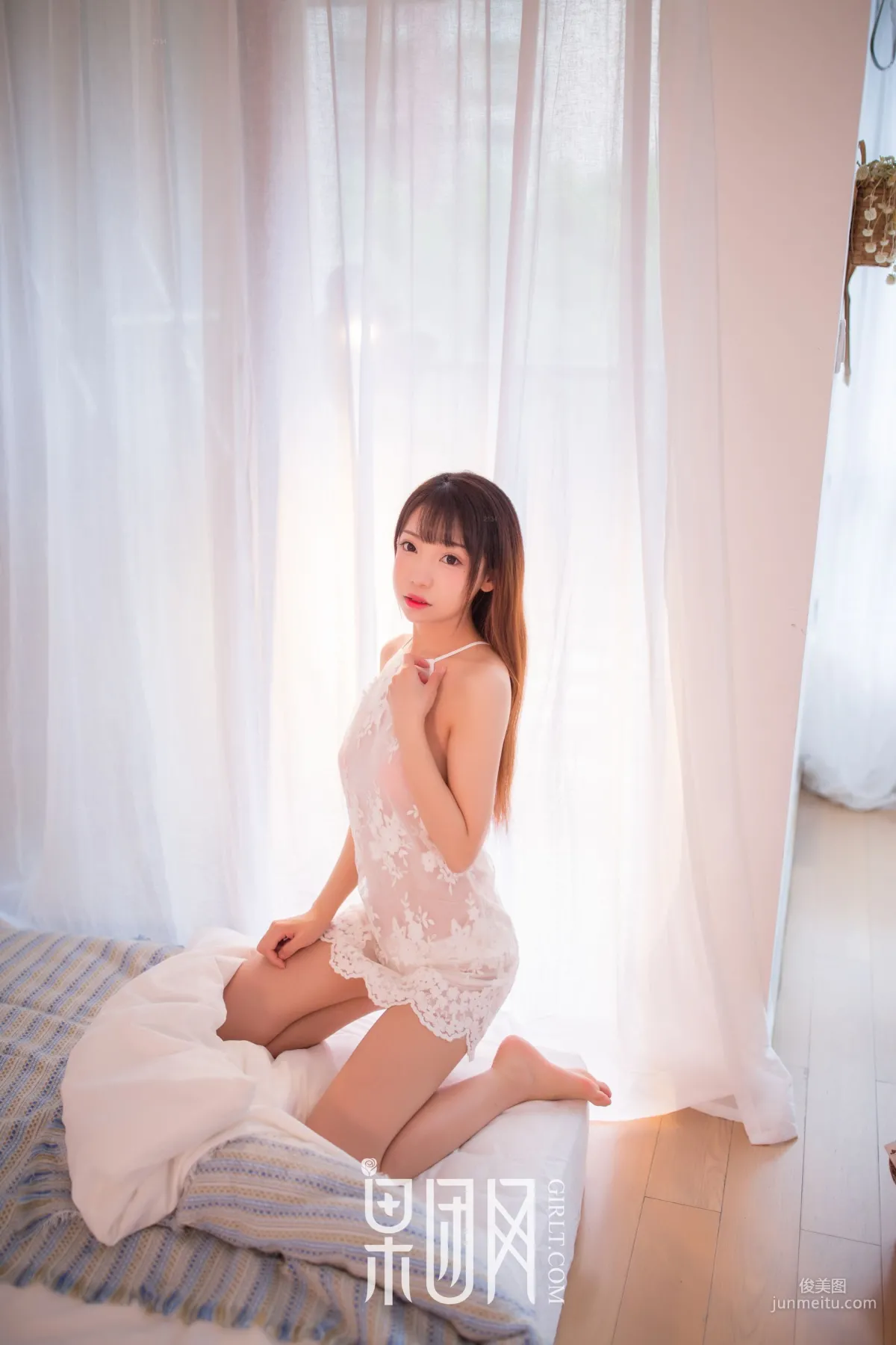 《可爱萝莉大胆尝试蕾丝诱惑！》 [果团Girlt]熊川纪信 No.012 写真集