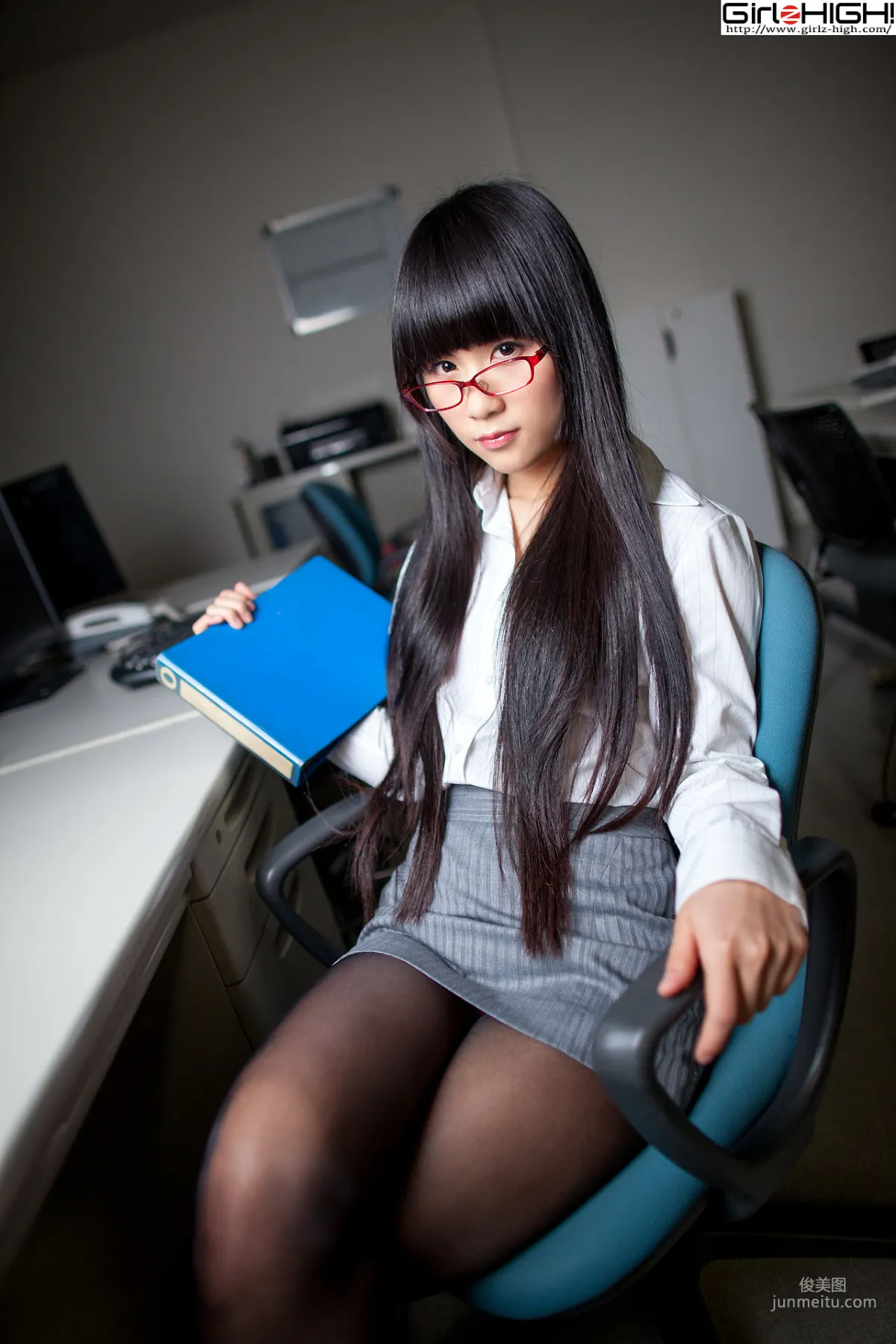[Girlz-High] Eri Kitami 北见えり/北见绘里 黑丝诱惑 - buno_027_001 写真集