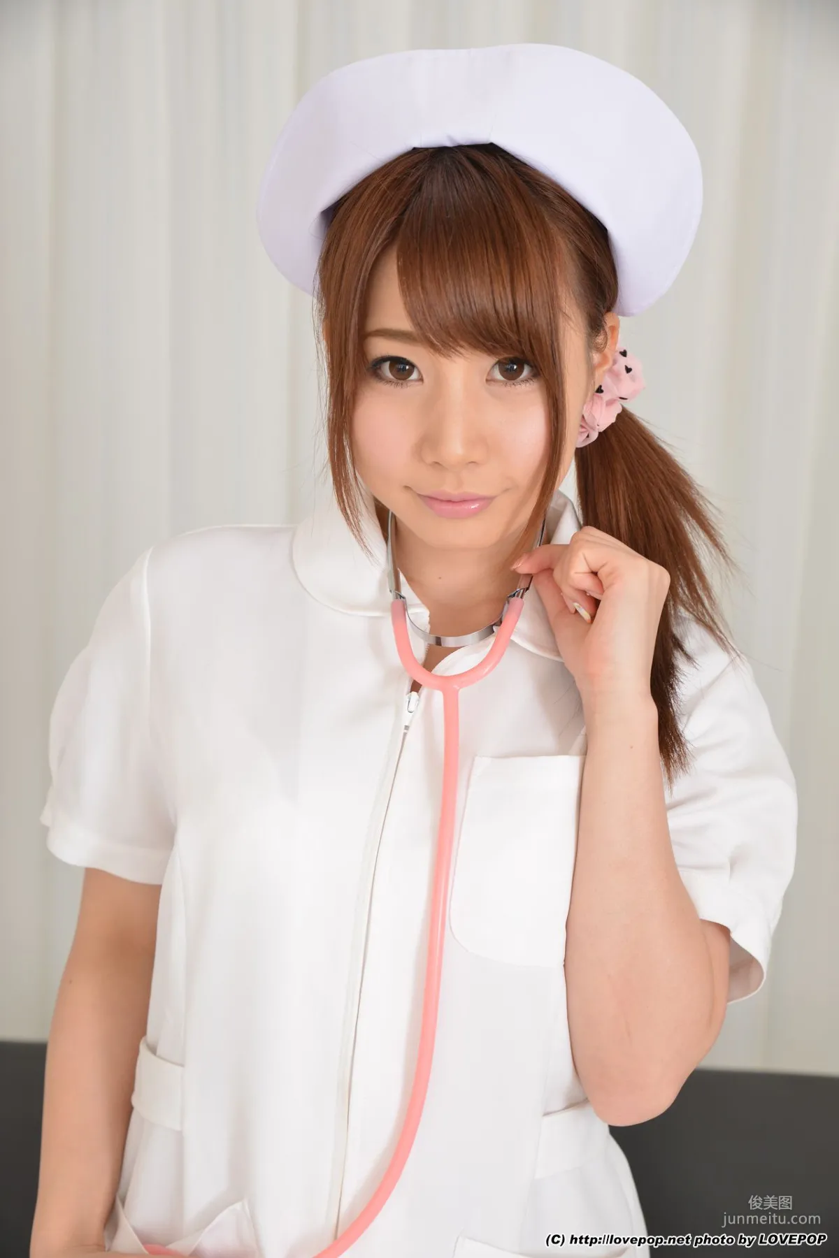 Rui Hasegawa 長谷川るい 白丝美护士 Set8 [LovePop] 写真集