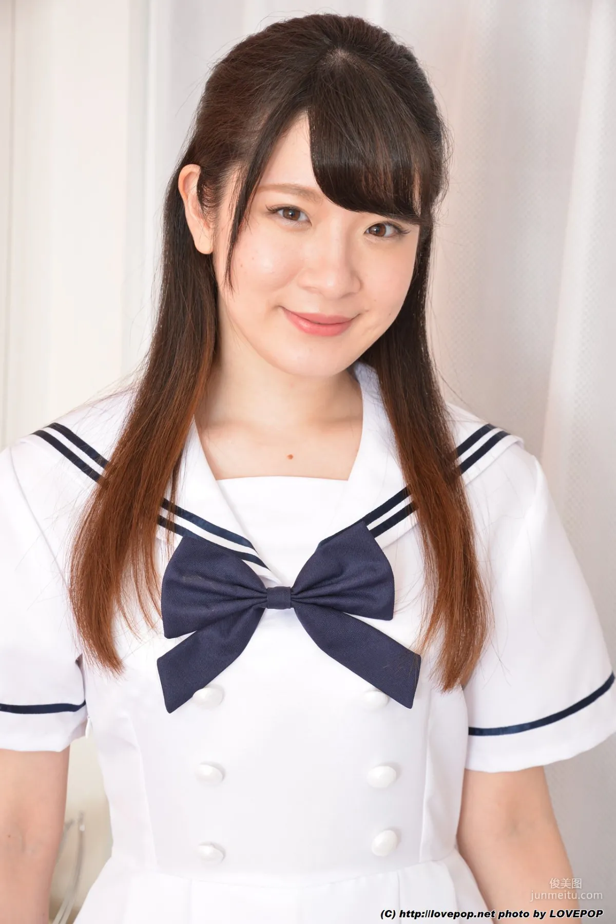 Aoi Kousaka 香坂葵 学生装 Set1 [LovePop] 写真集