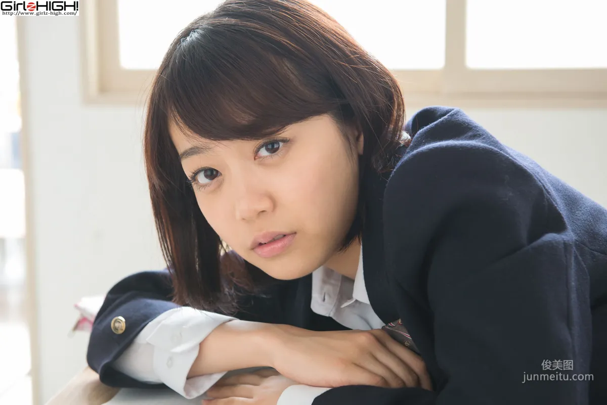 [Girlz-High] Koharu Nishino 西野小春 - 学生装 - bkoh_006_001 写真集