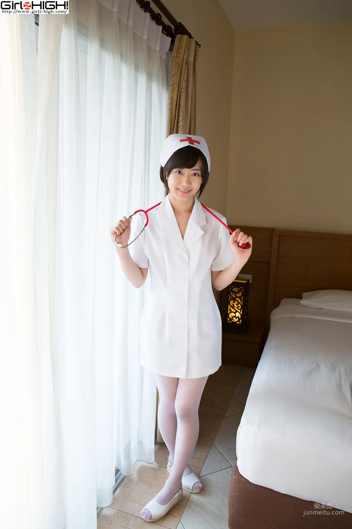 [Girlz-High] Koharu Nishino 西野小春 - 护士制服诱惑 - bkoh_002_002 写真集