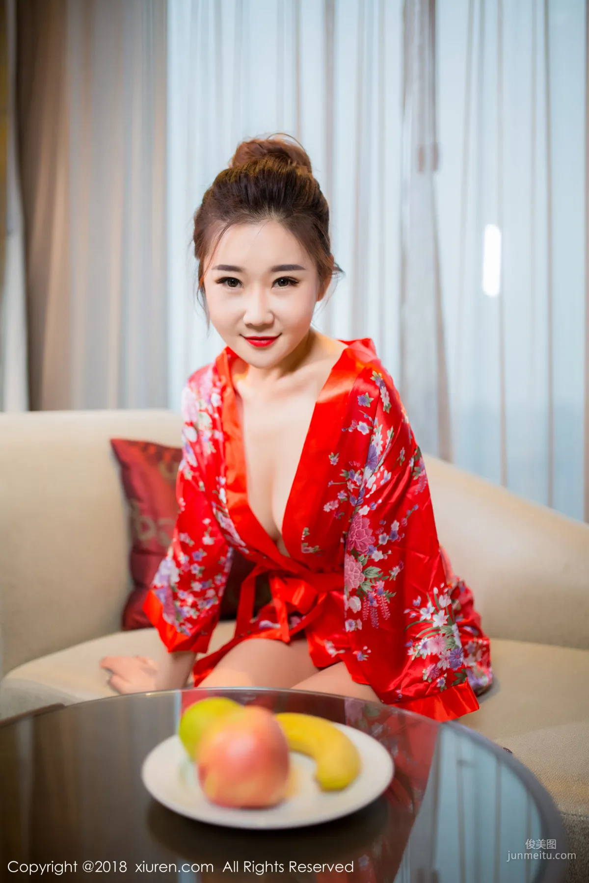 棉花糖candy《华丽和服+半透丝袜》 [秀人XiuRen] No.892 写真集