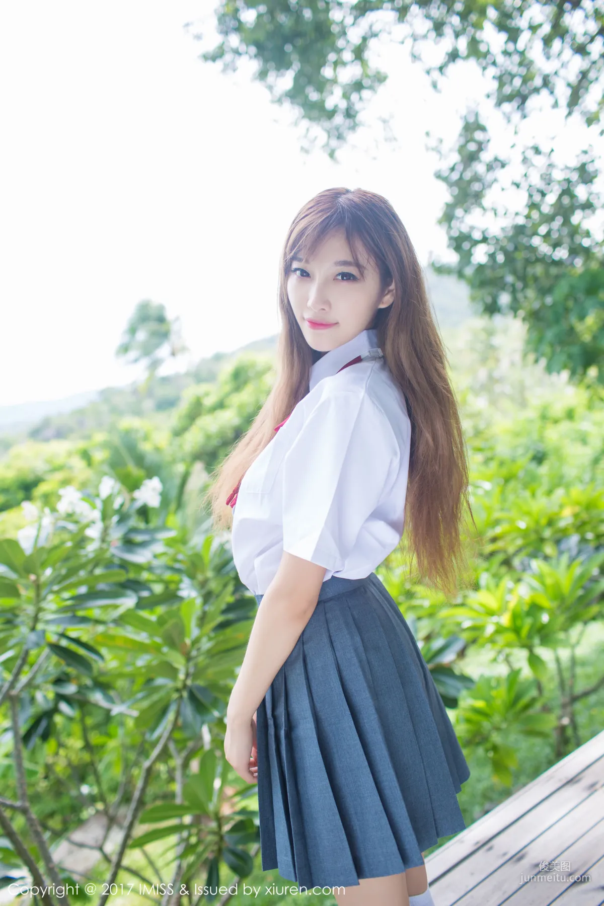 杨晨晨sugar《室外校服系列》 [爱蜜社IMiss] VOL.195 写真集