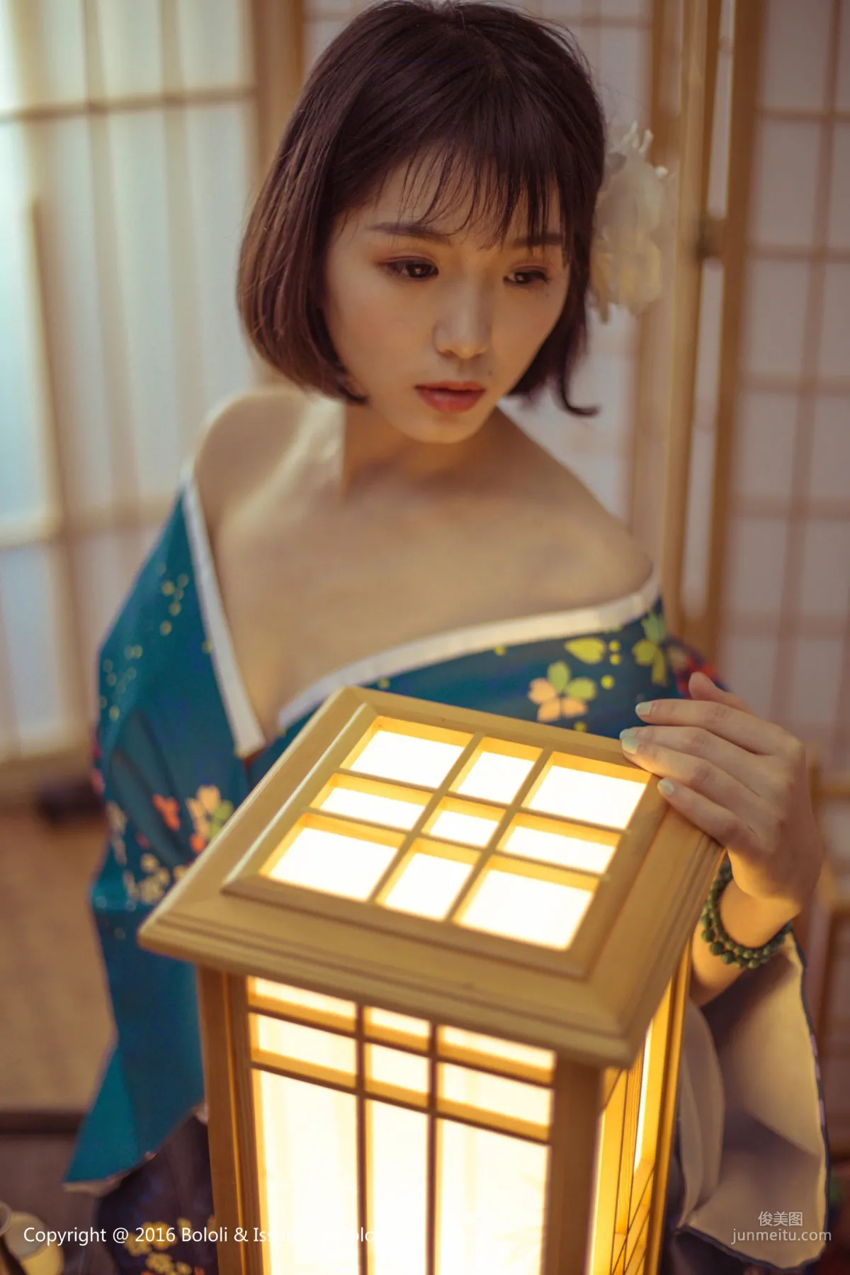 库库《日系温情 诱惑和服》 [波萝社BoLoli] Vol.132 写真集
